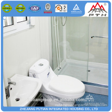 Best selling commercial steel door prefab modular bathroom